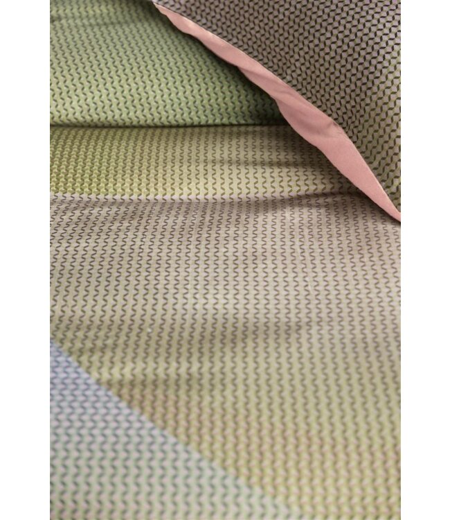 Beddinghouse Dutch Design Glossy Groen dekbedovertrek