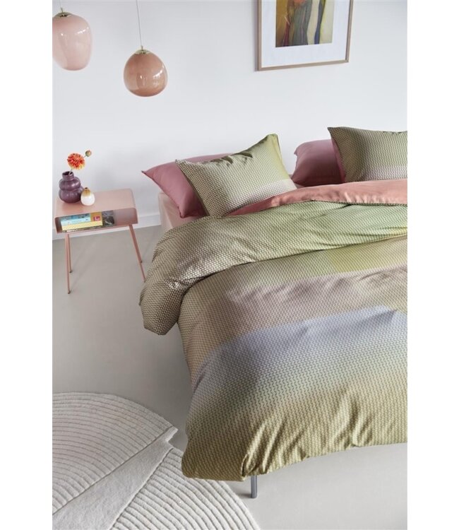 Beddinghouse Dutch Design Glossy Groen dekbedovertrek