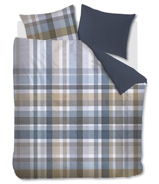 Beddinghouse Beddinghouse Eliott Blauw dekbedovertrek