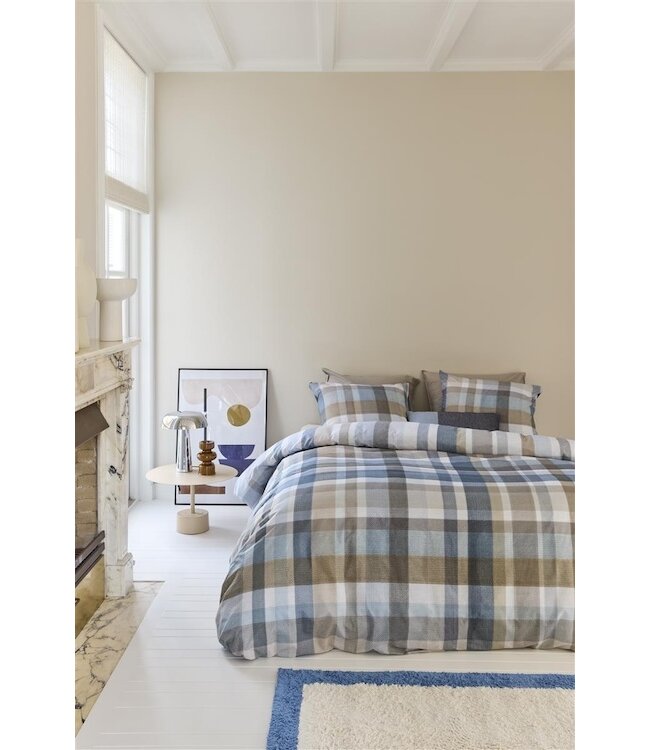 Beddinghouse Eliott Blauw dekbedovertrek