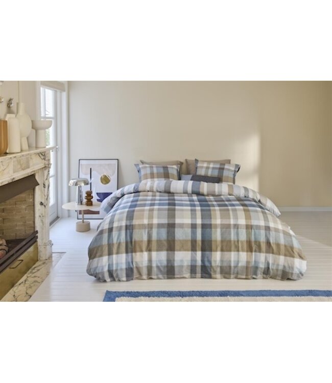 Beddinghouse Eliott Blauw dekbedovertrek