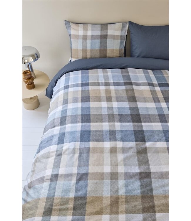 Beddinghouse Eliott Blauw dekbedovertrek