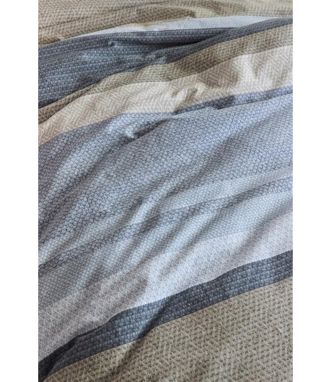 Beddinghouse Jorren Blauw Grijs dekbedovertrek