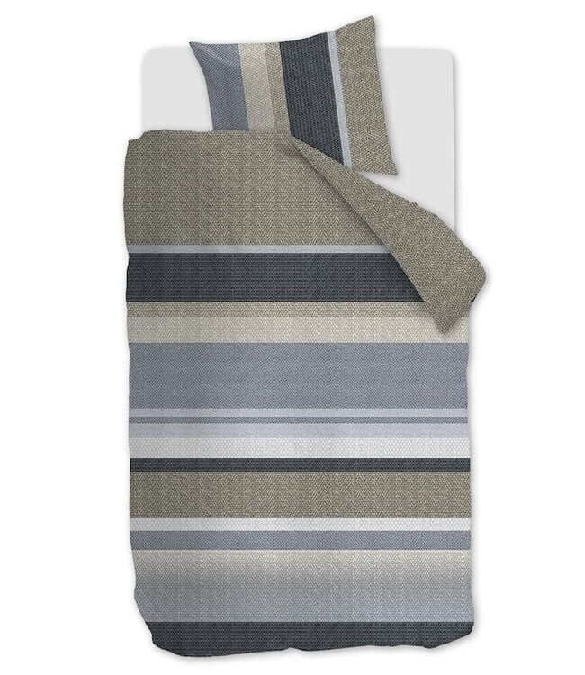 Beddinghouse Jorren Blauw Grijs dekbedovertrek