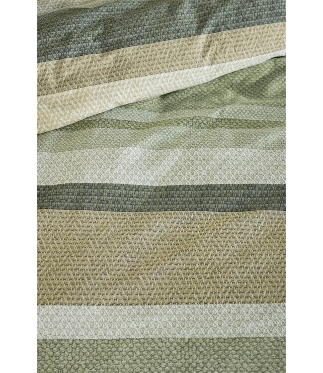 Beddinghouse Jorren Olijfgroen dekbedovertrek