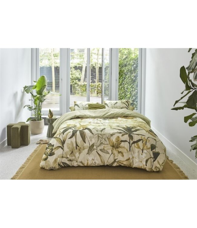 Beddinghouse Kiley Groen dekbedovertrek