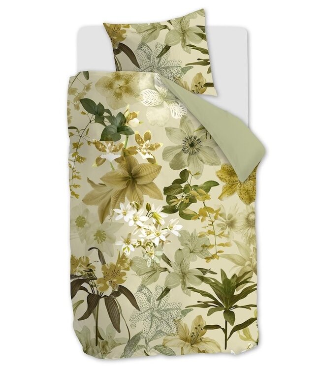 Beddinghouse Kiley Groen dekbedovertrek