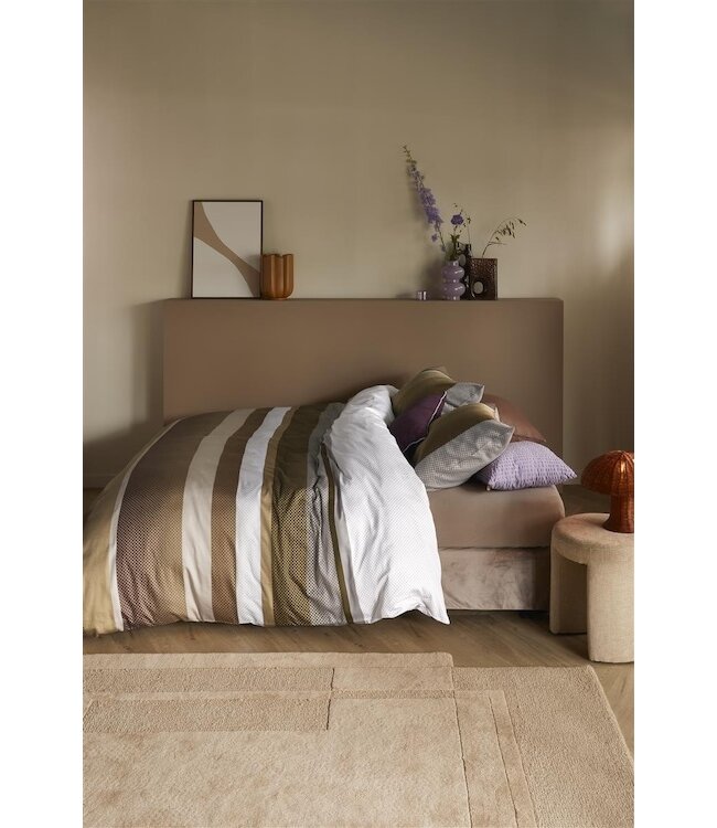 Beddinghouse Rhys Goud dekbedovertrek