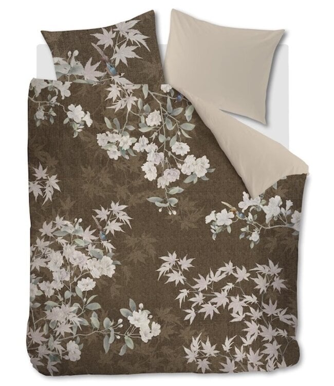 Beddinghouse Thalasa Bruin dekbedovertrek