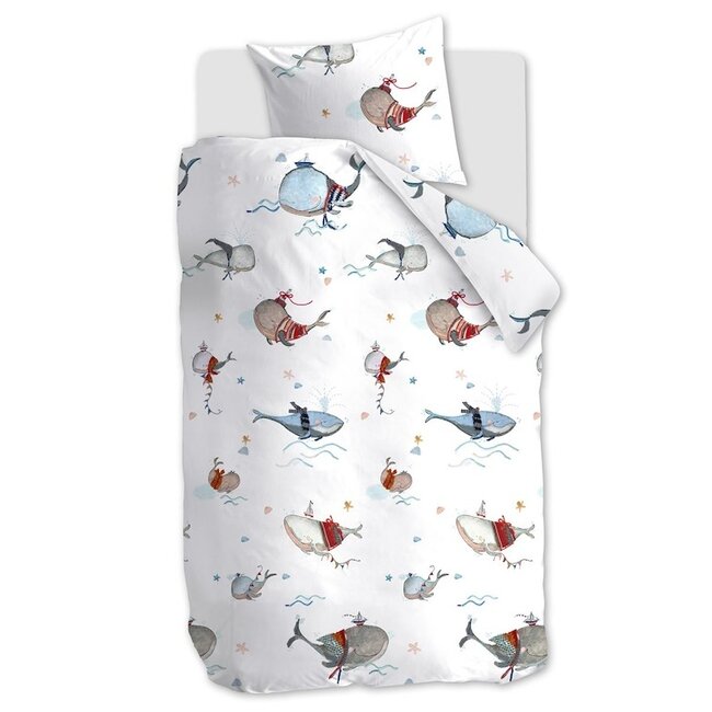 Hanneke Jager Whaletastic (peutermaat), blauw