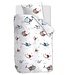 Beddinghouse x Hanneke de Jager Whaletastic Blauw dekbedovertrek