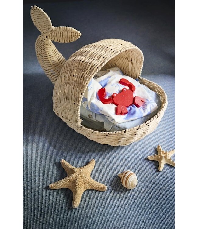 Beddinghouse x Hanneke de Jager Whaletastic Blauw dekbedovertrek