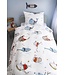 Beddinghouse x Hanneke de Jager Whaletastic Blauw dekbedovertrek
