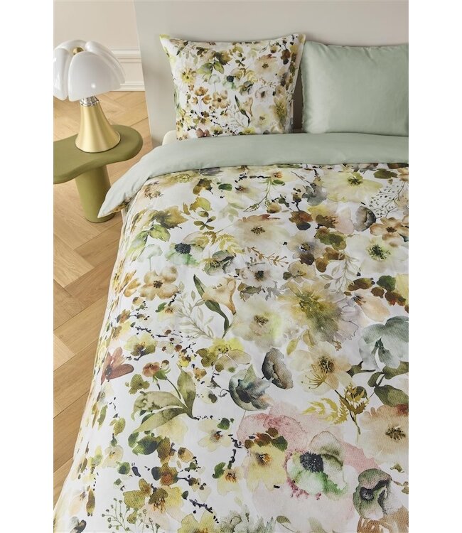 Kardol by Beddinghouse Aquitaine Groen dekbedovertrek