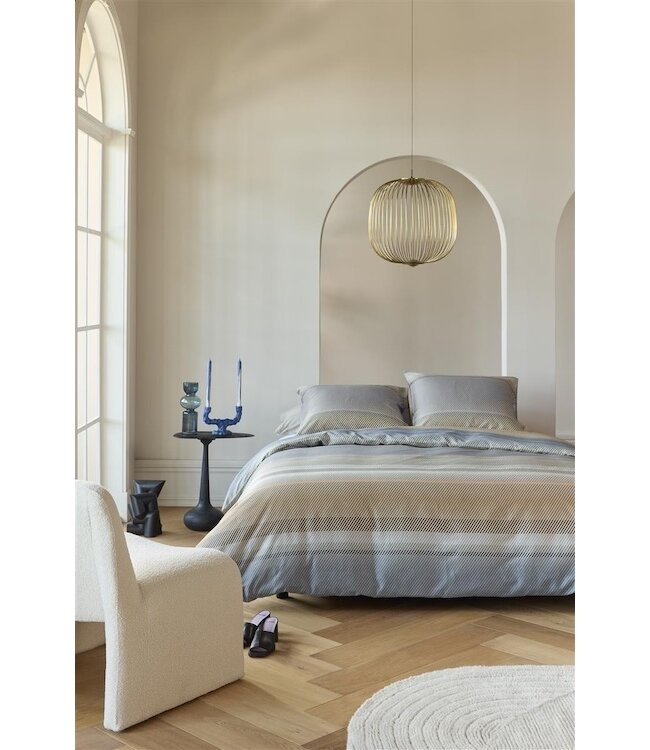 Kardol by Beddinghouse Beaming Blauw Grijs dekbedovertrek