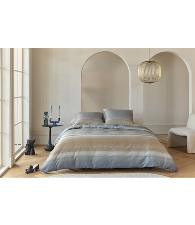 Kardol by Beddinghouse Beaming Blauw Grijs dekbedovertrek