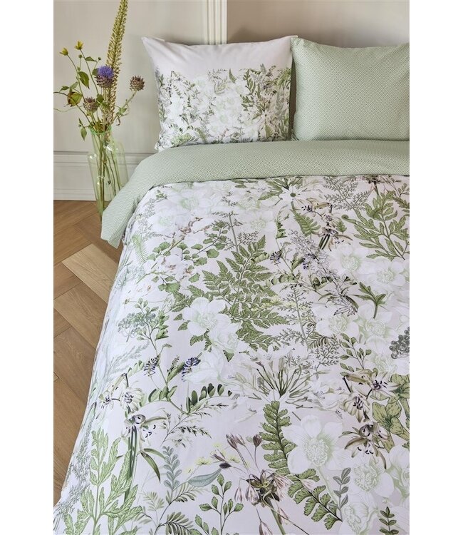 Kardol by Beddinghouse Pastiche Groen dekbedovertrek