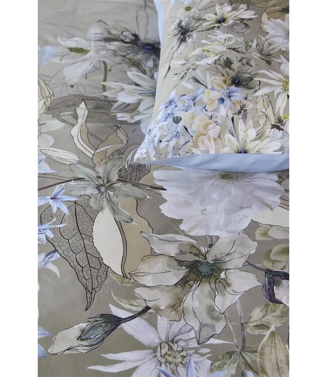 Kardol by Beddinghouse Saffron Blauw Grijs dekbedovertrek