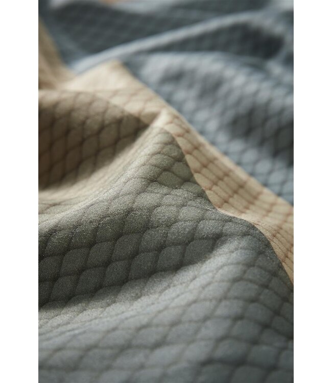 Kardol by Beddinghouse Sloane Square Blauw Grijs dekbedovertrek