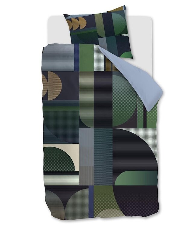 Kardol by Beddinghouse Sloane Square Blauw Grijs dekbedovertrek