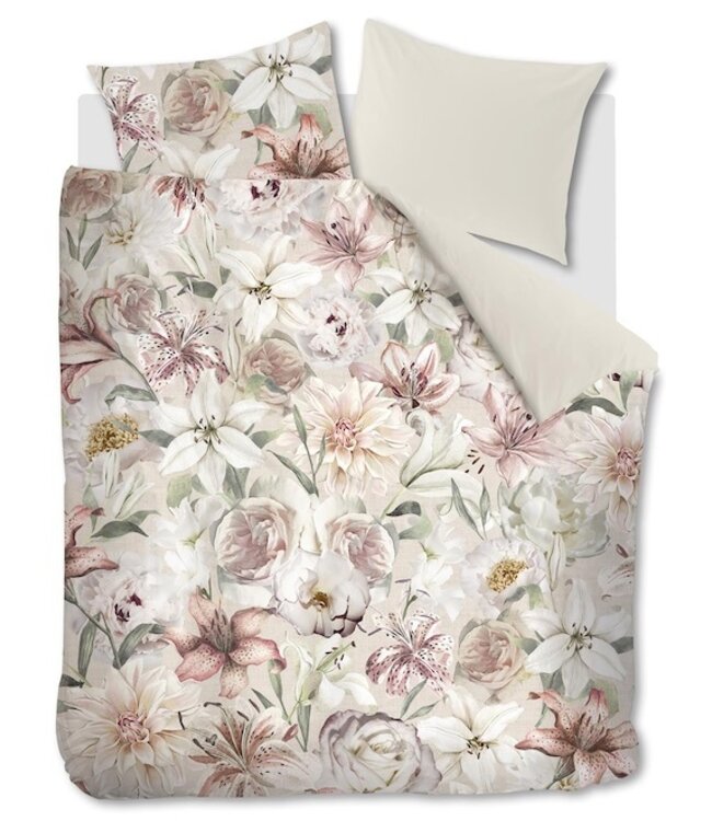 Riviera Maison Lily Love Roze dekbedovertrek