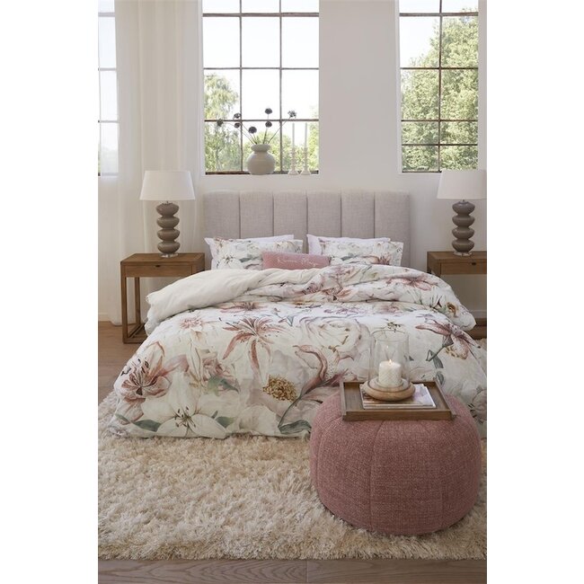 Riviera Maison Lily Love Roze dekbedovertrek