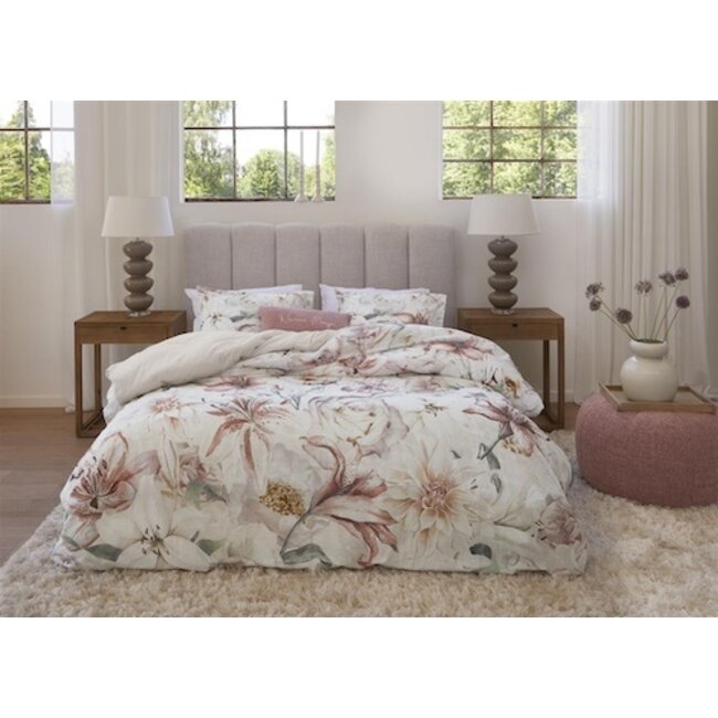 Riviera Maison Lily Love Roze dekbedovertrek