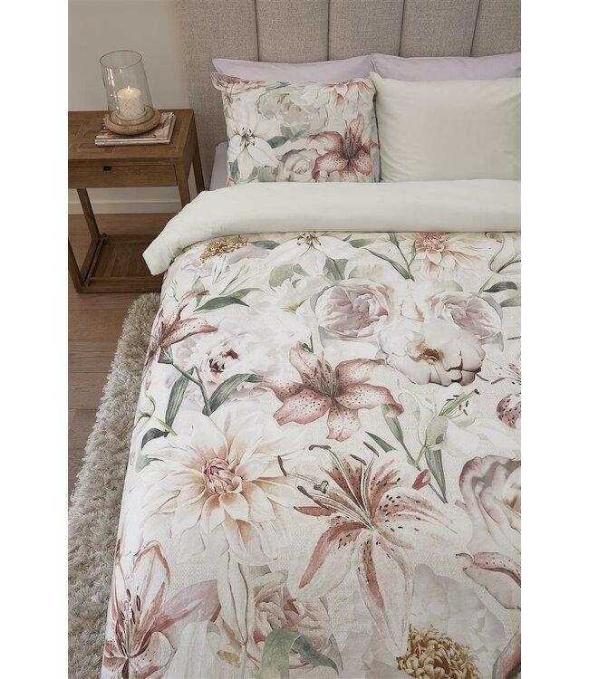 Riviera Maison Lily Love Roze dekbedovertrek