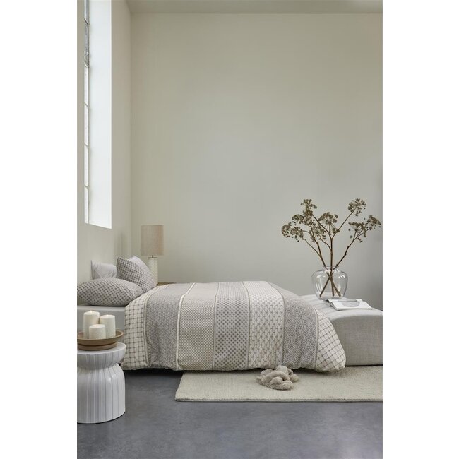 Riviera Maison Ropes Taupe dekbedovertrek