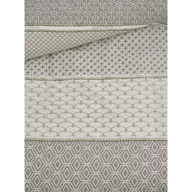 Riviera Maison Ropes Taupe dekbedovertrek