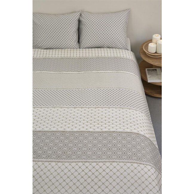 Riviera Maison Ropes Taupe dekbedovertrek