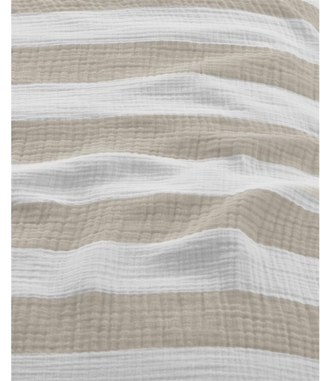 Riviera Maison Striped Zand dekbedovertrek