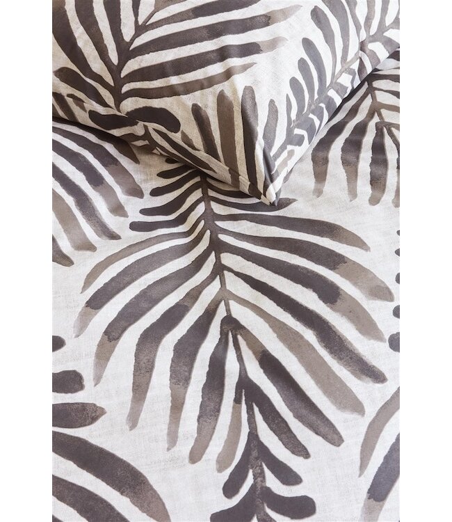 vtwonen Bold Feathers Zand dekbedovertrek