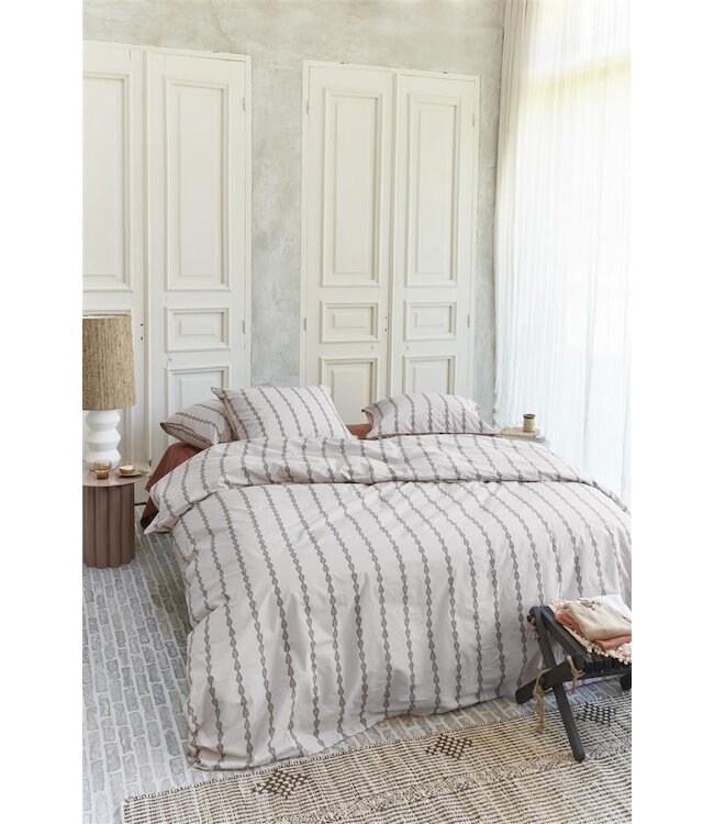 vtwonen Up Side Down Zand dekbedovertrek