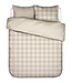Essenza Chess Oatmeal dekbedovertrek