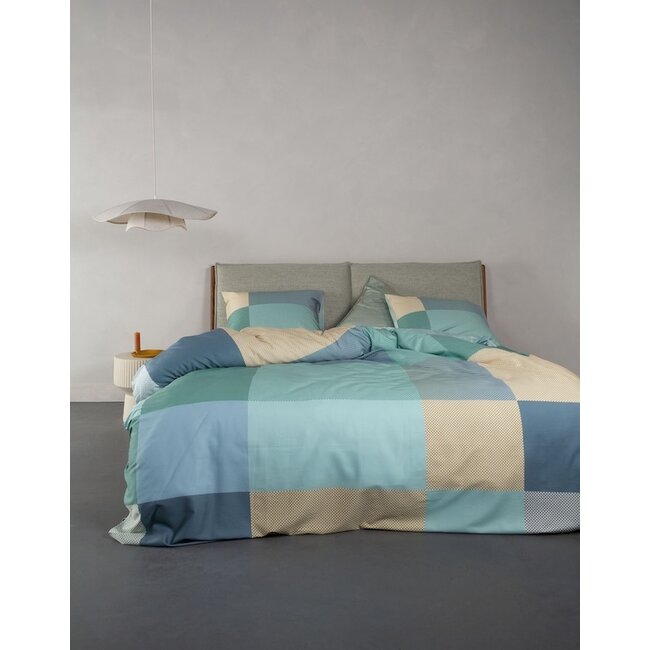 Essenza Femi Pastel blue dekbedovertrek
