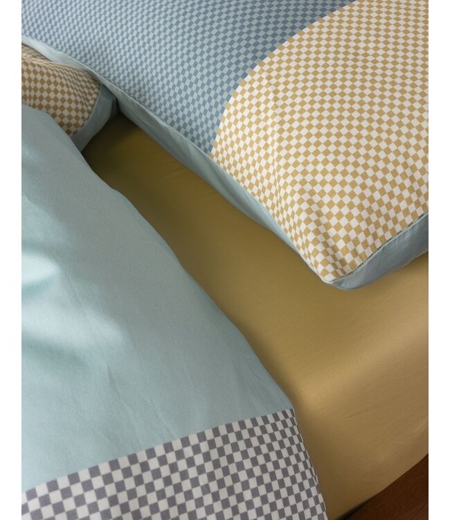 Essenza Femi Pastel blue dekbedovertrek