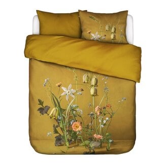 Essenza Ficaria Flower ochre dekbedovertrek