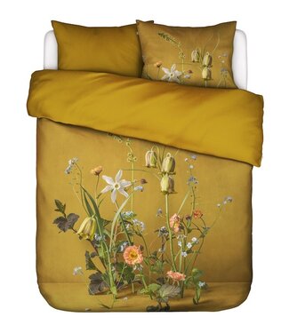 Essenza Essenza Ficaria Flower ochre dekbedovertrek
