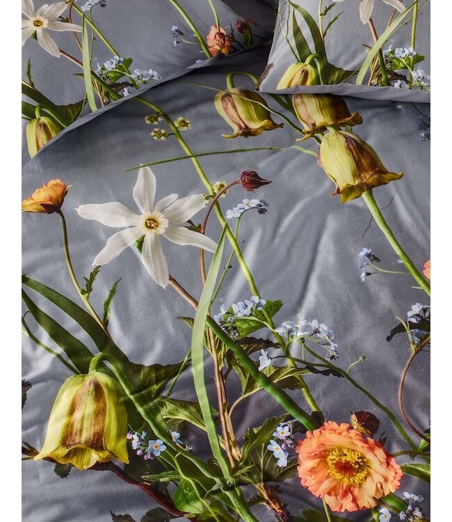 Essenza Ficaria Grey dekbedovertrek