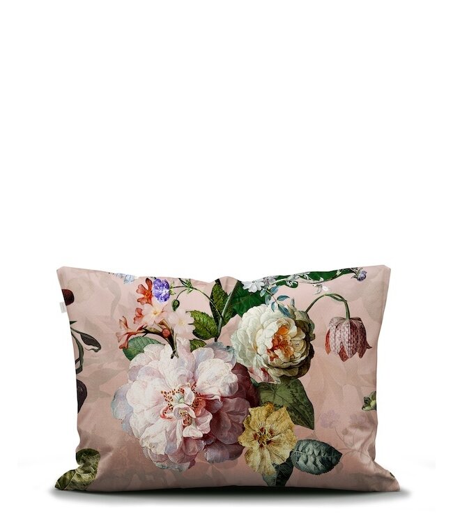 Essenza Fleur Evening rose dekbedovertrek
