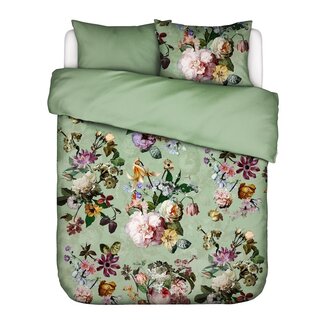Essenza Fleur Quiet green dekbedovertrek