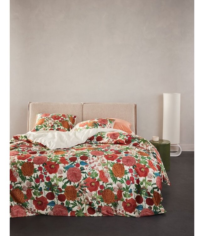 Essenza Florentien Lobster pink dekbedovertrek