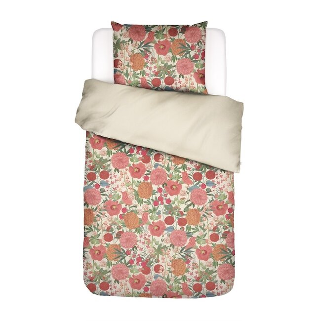Essenza Florentien Lobster pink dekbedovertrek