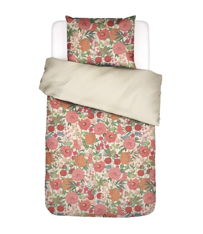 Essenza Florentien Lobster pink dekbedovertrek