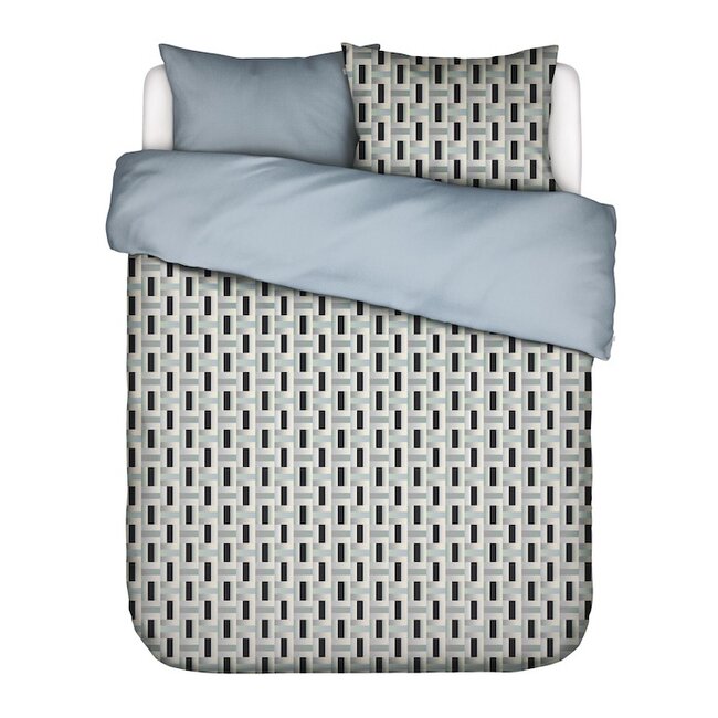 Essenza Ilori Pearl grey dekbedovertrek