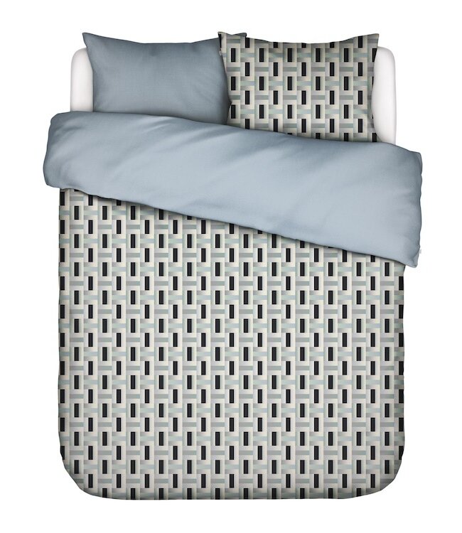 Essenza Ilori Pearl grey dekbedovertrek