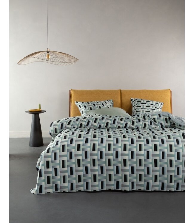 Essenza Ilori Pearl grey dekbedovertrek