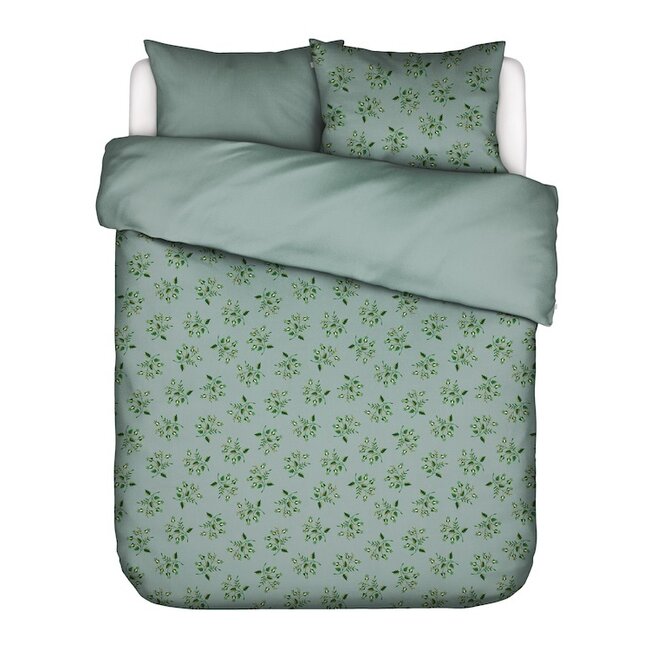 Essenza Jolien Surf green dekbedovertrek