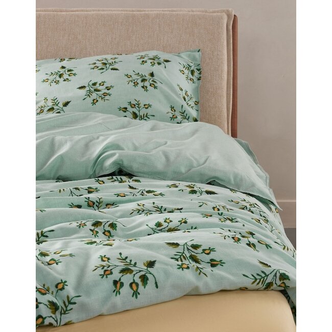 Essenza Jolien Surf green dekbedovertrek